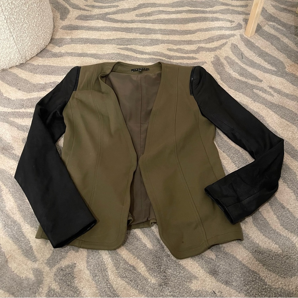 Theory two tone blazer